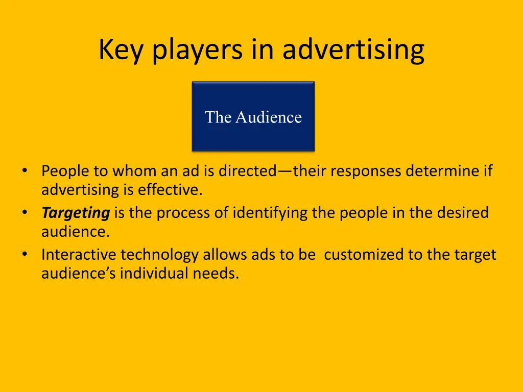 key players in advertising 1