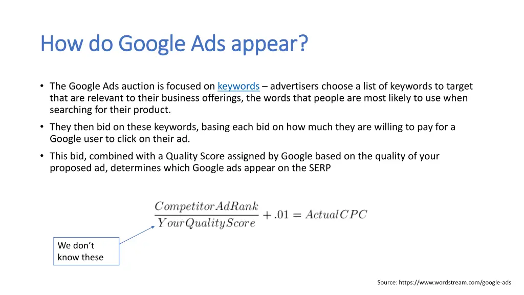 how do google ads appear how do google ads appear