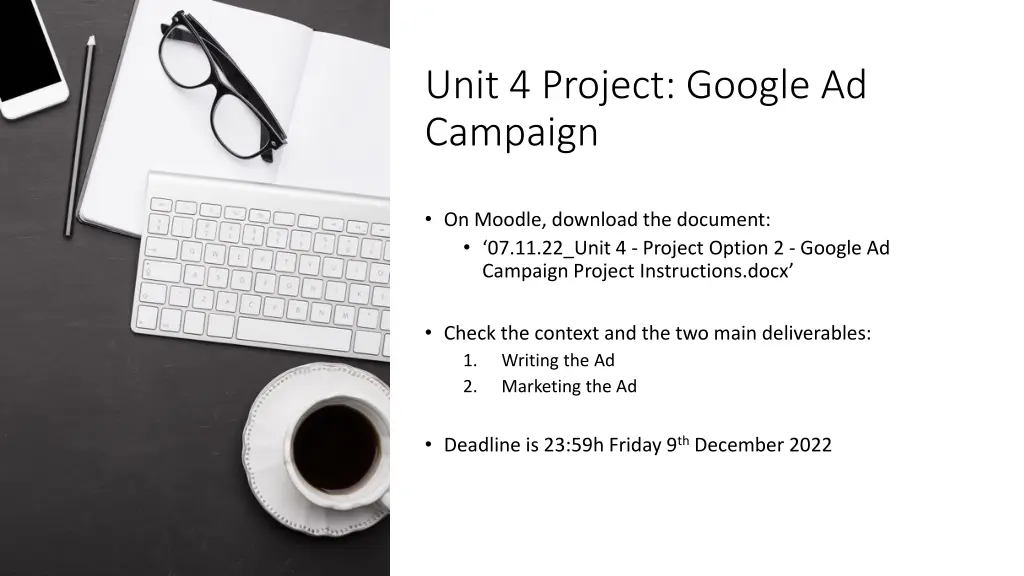 unit 4 project google ad campaign