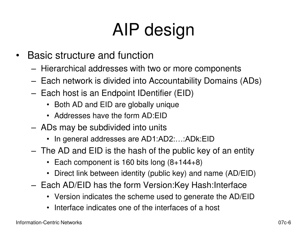 aip design