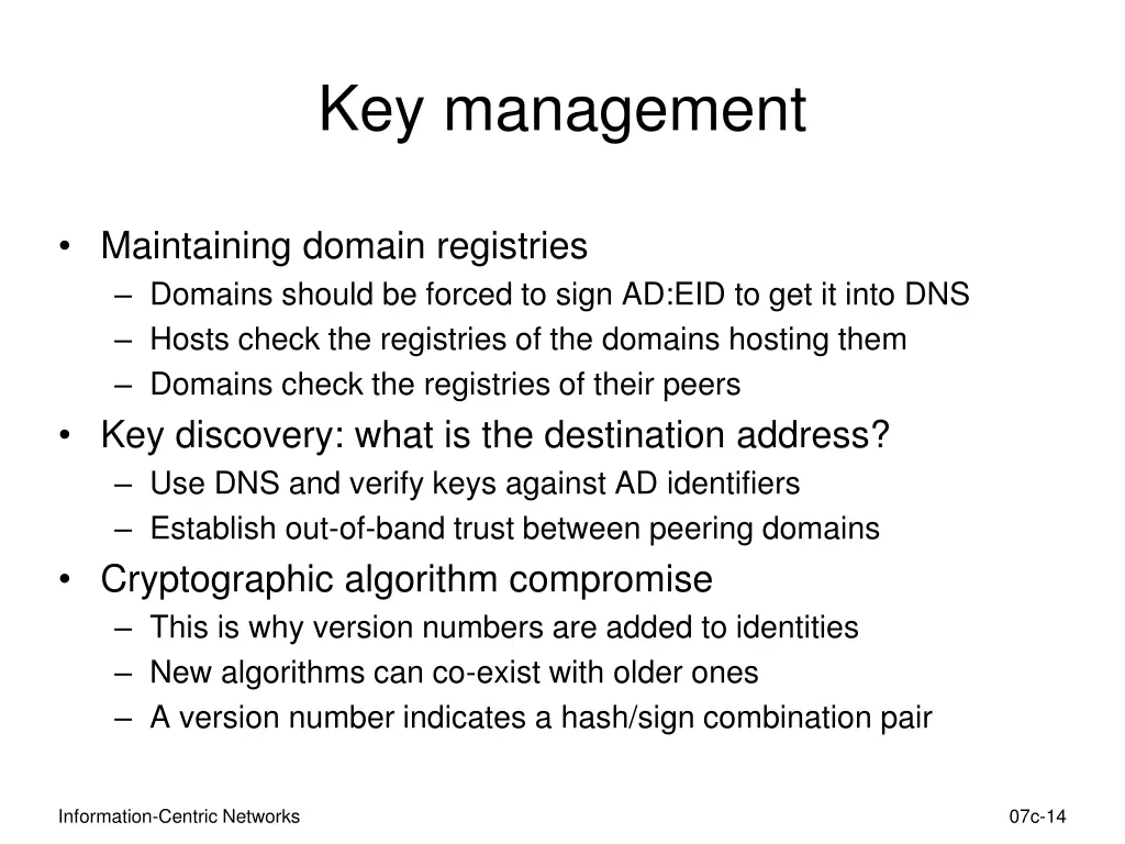 key management 1