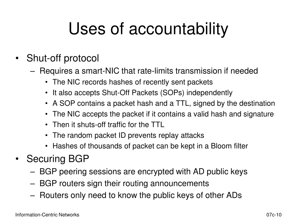 uses of accountability 2