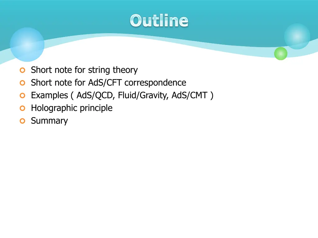 short note for string theory short note