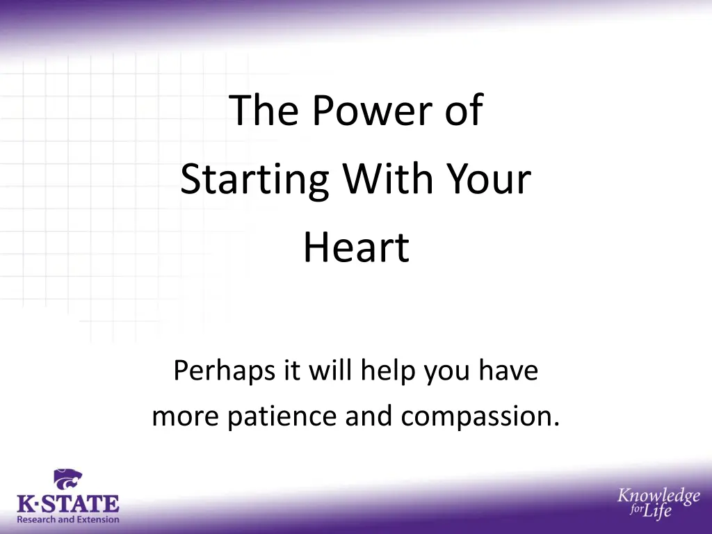 the power of starting with your heart