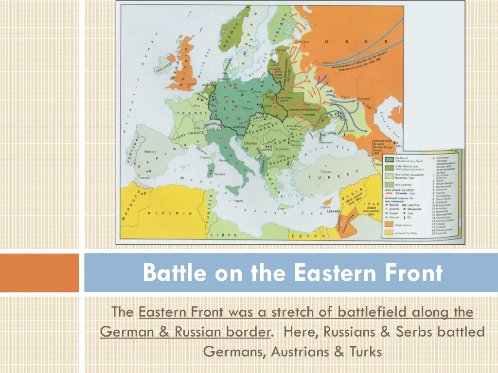 battle on the eastern front