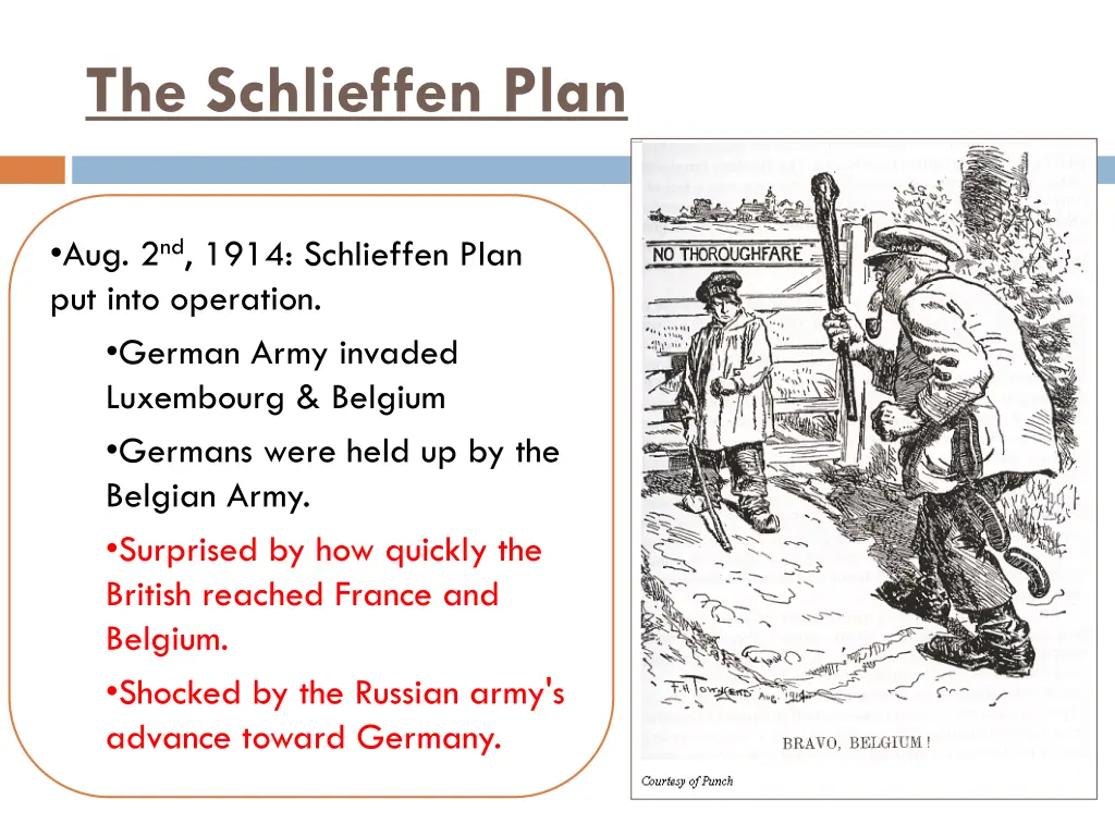 the schlieffen plan 1