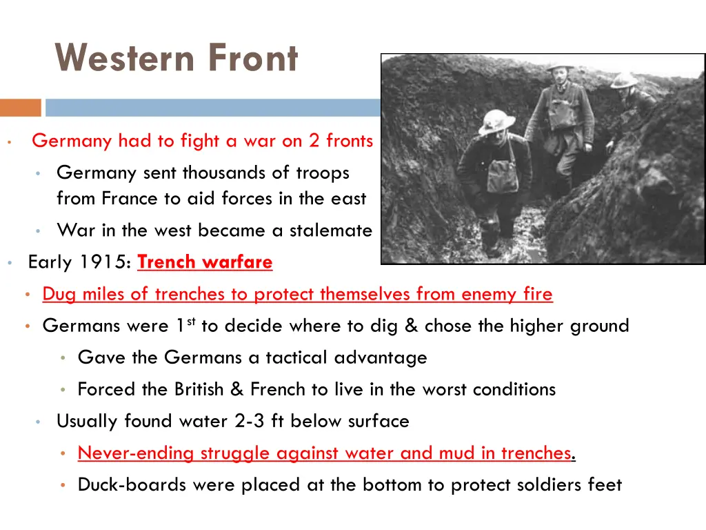 western front 1