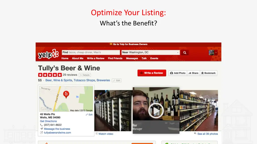 optimize your listing what s the benefit