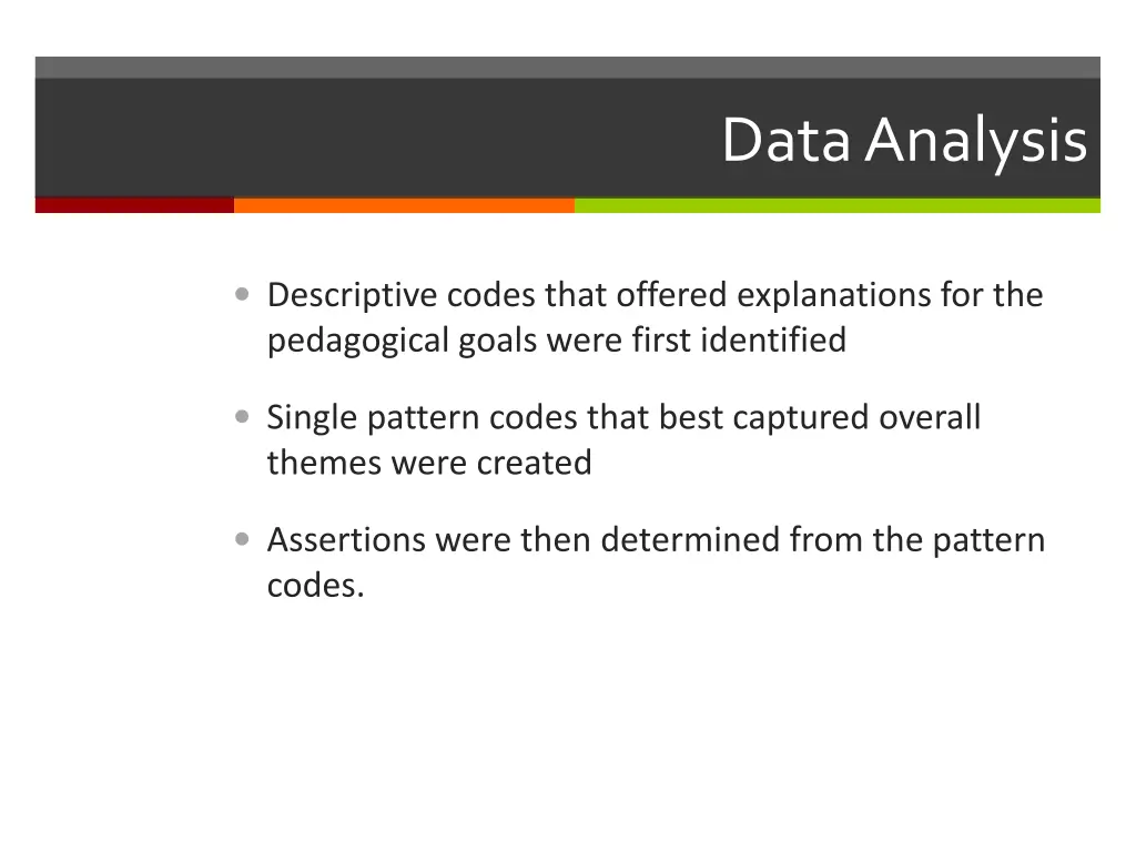 data analysis