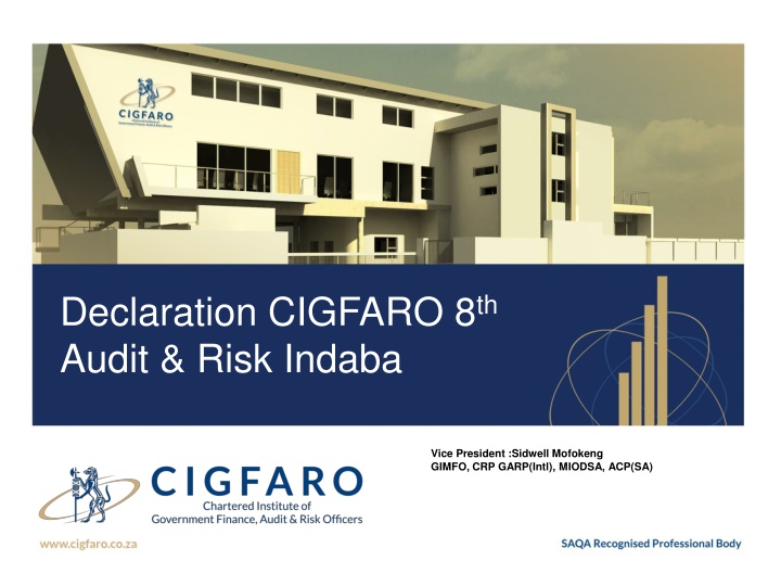 declaration cigfaro 8 th audit risk indaba