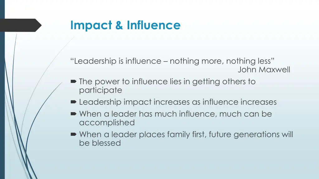 impact influence 1