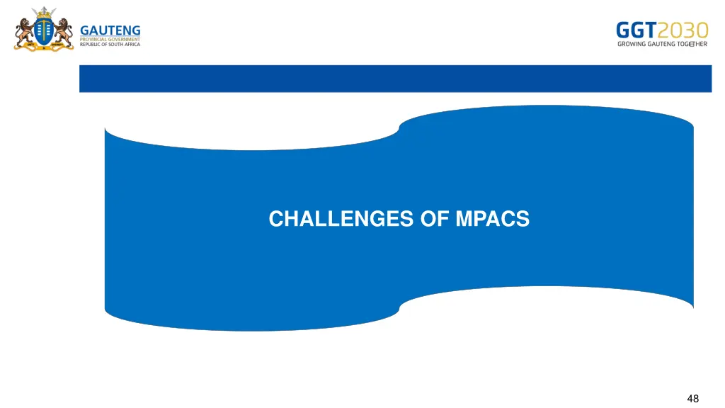 challenges of mpacs