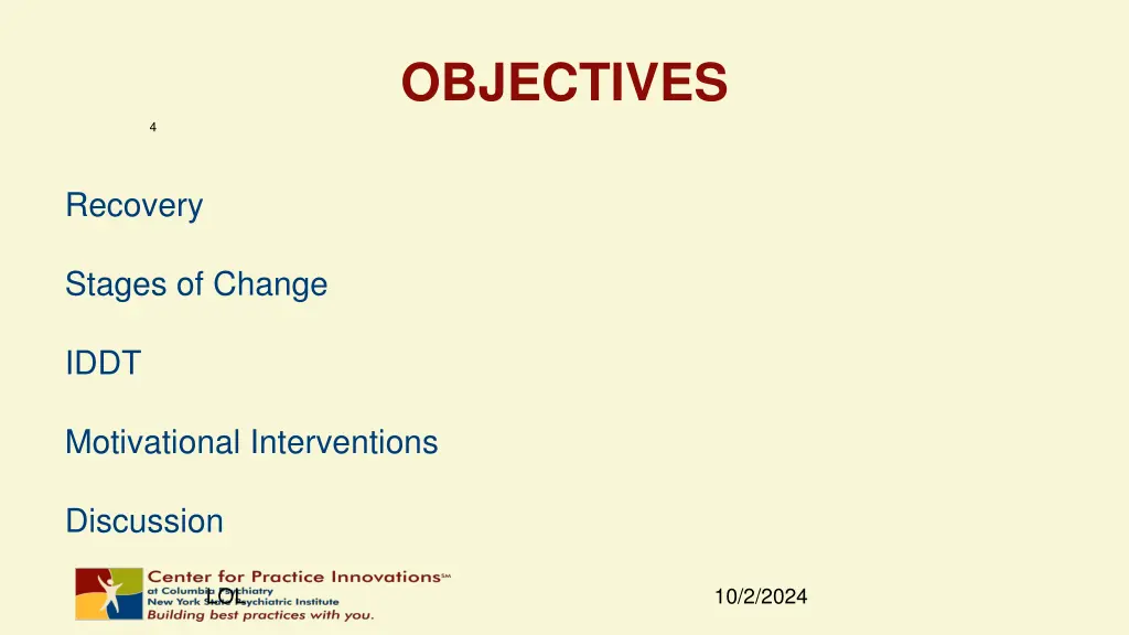 objectives 1