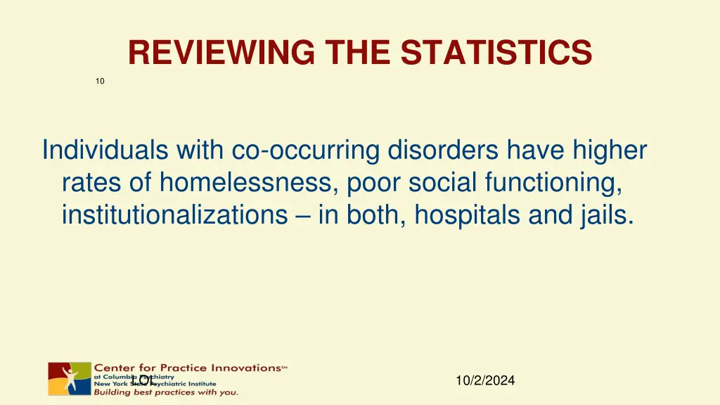 reviewing the statistics 5