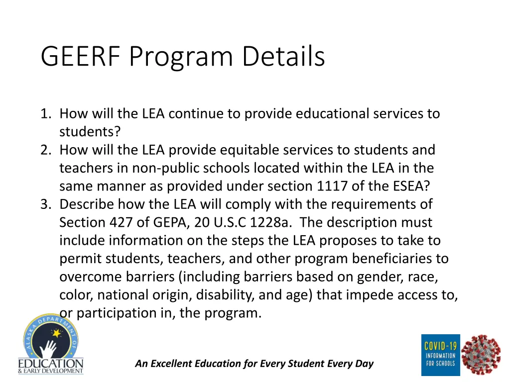 geerf program details