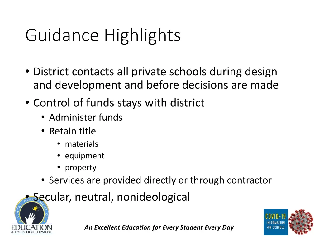 guidance highlights