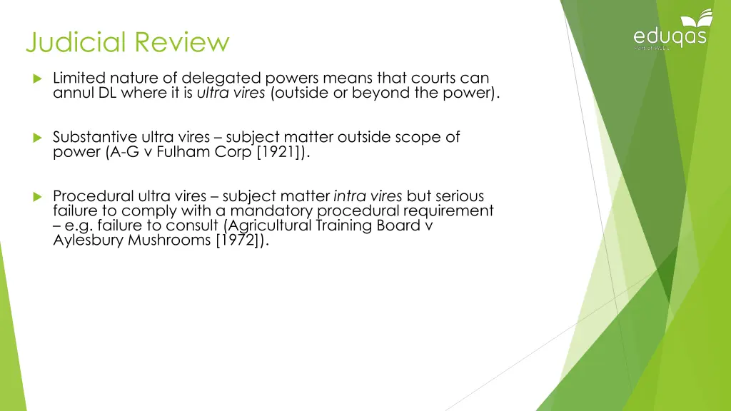 judicial review