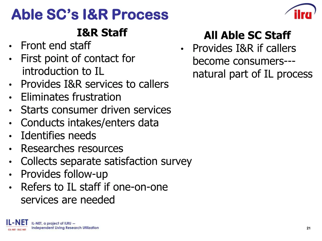 able sc s i r process able sc s i r process