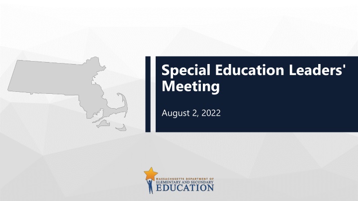 special education leaders meeting