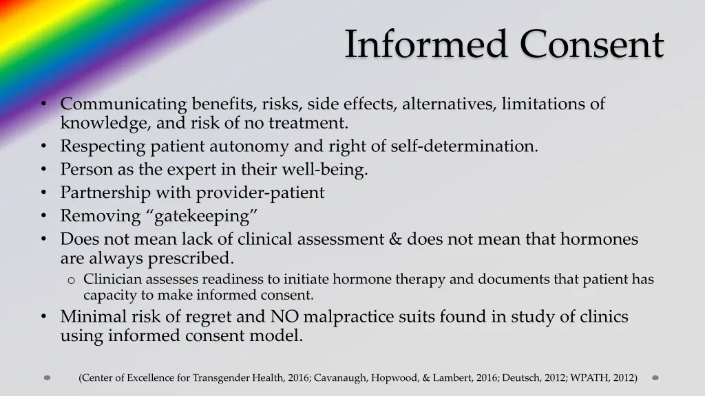 informed consent