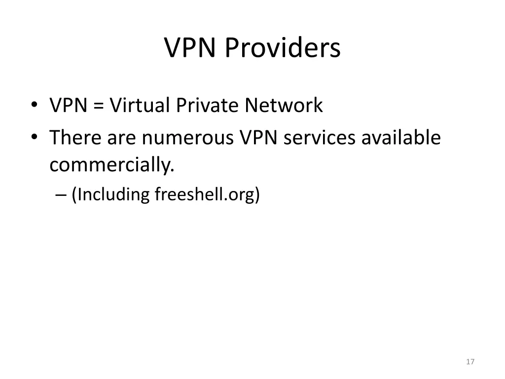 vpn providers