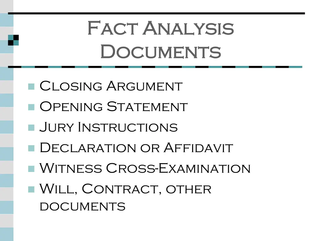 fact analysis fact analysis documents documents