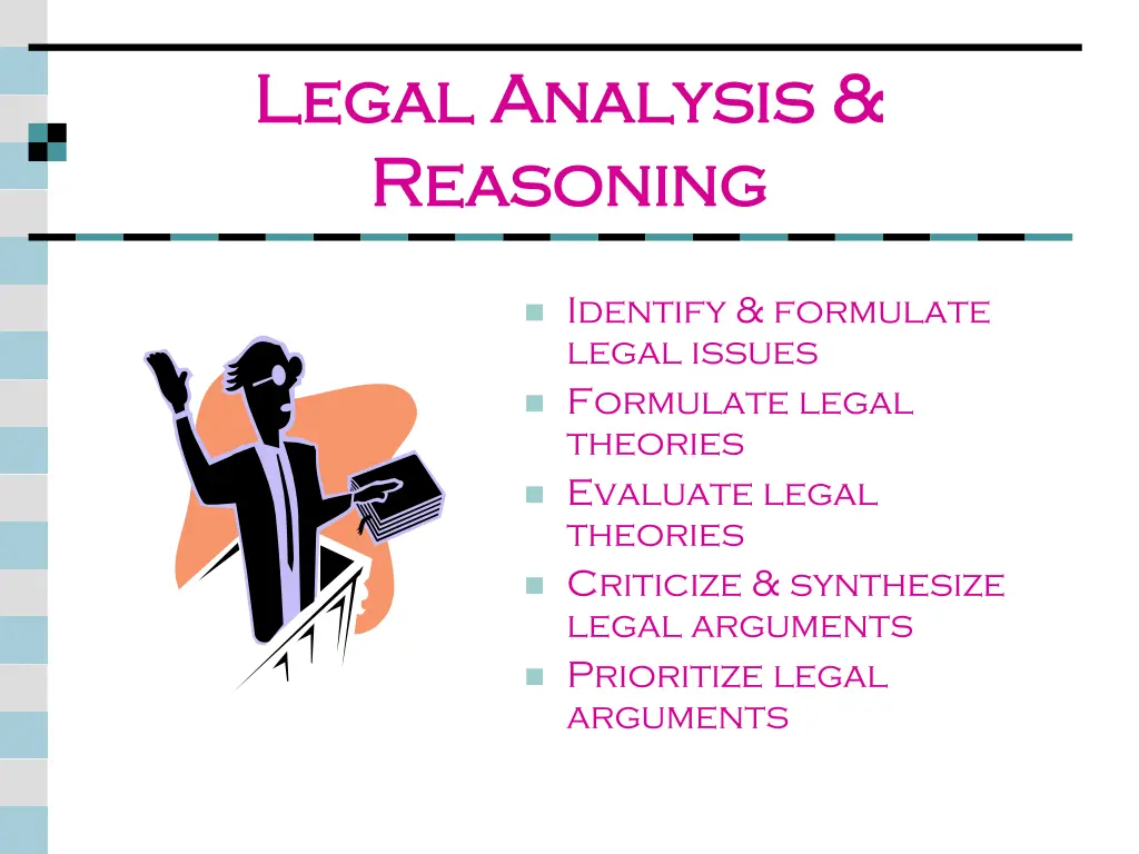 legal analysis legal analysis reasoning reasoning