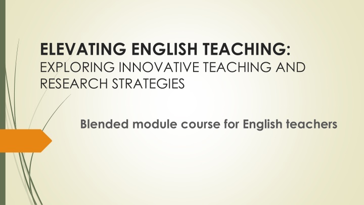 elevating english teaching exploring innovative