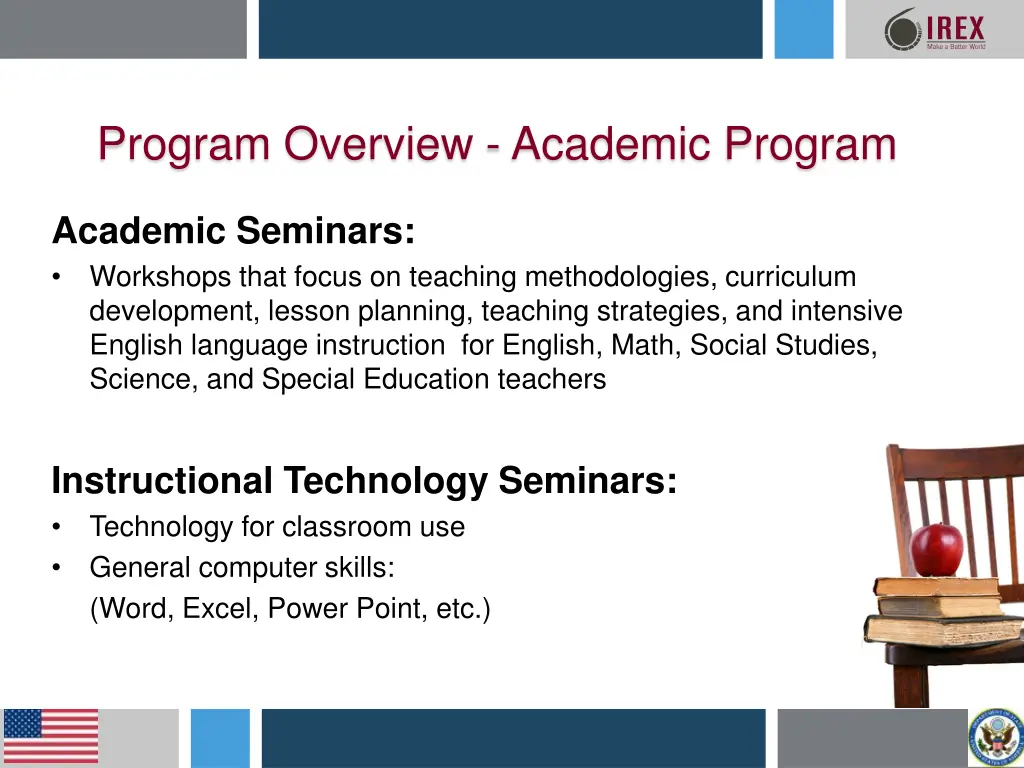 program overview academic program 1