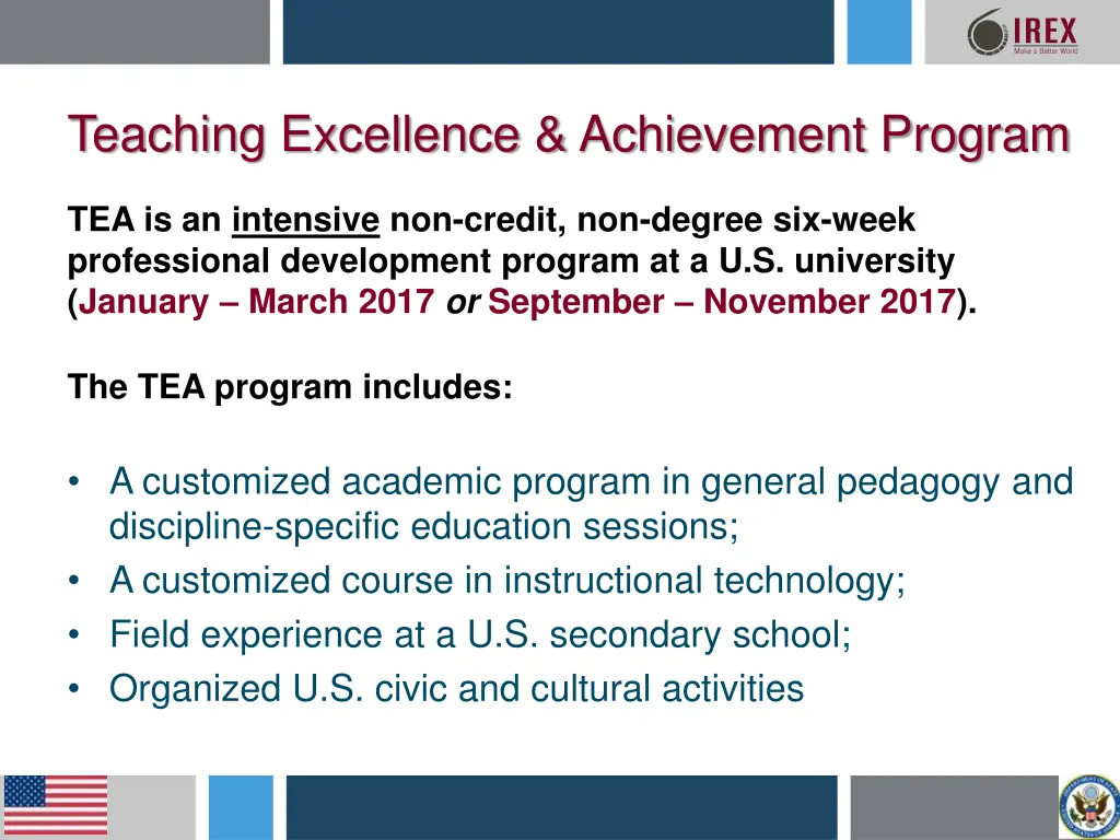 teaching excellence achievement program 1