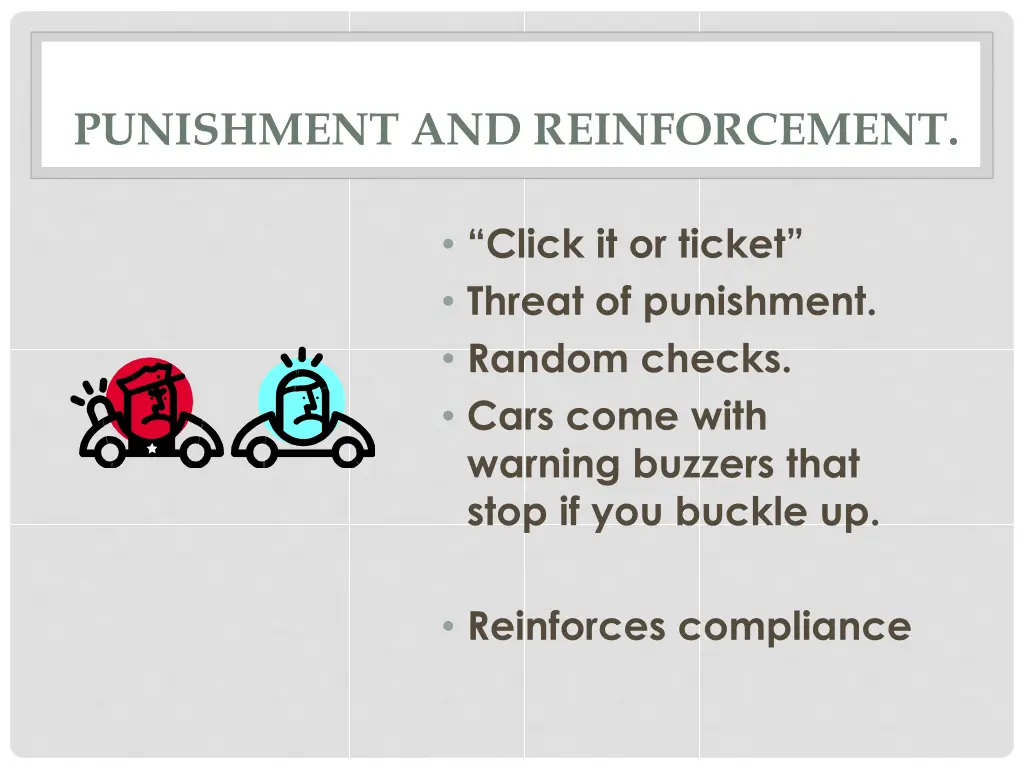 punishment and reinforcement