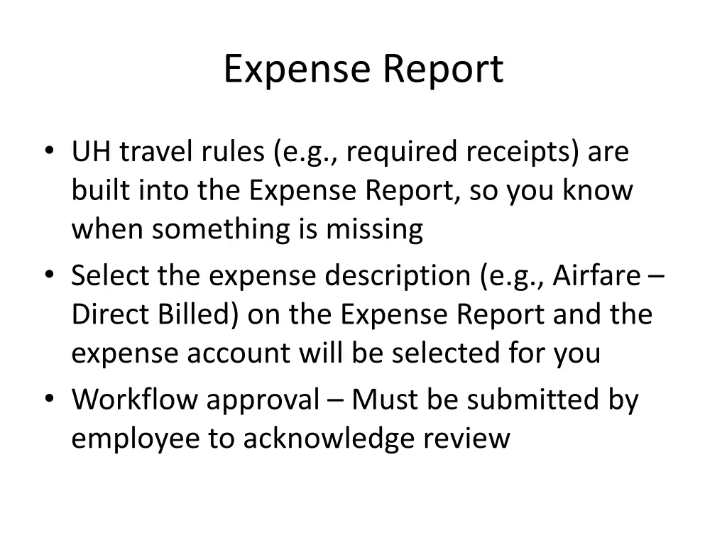 expense report 1