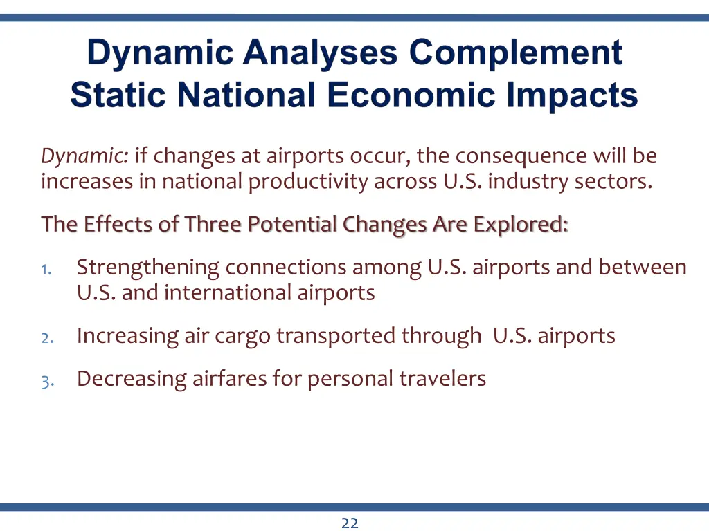 dynamic if changes at airports occur