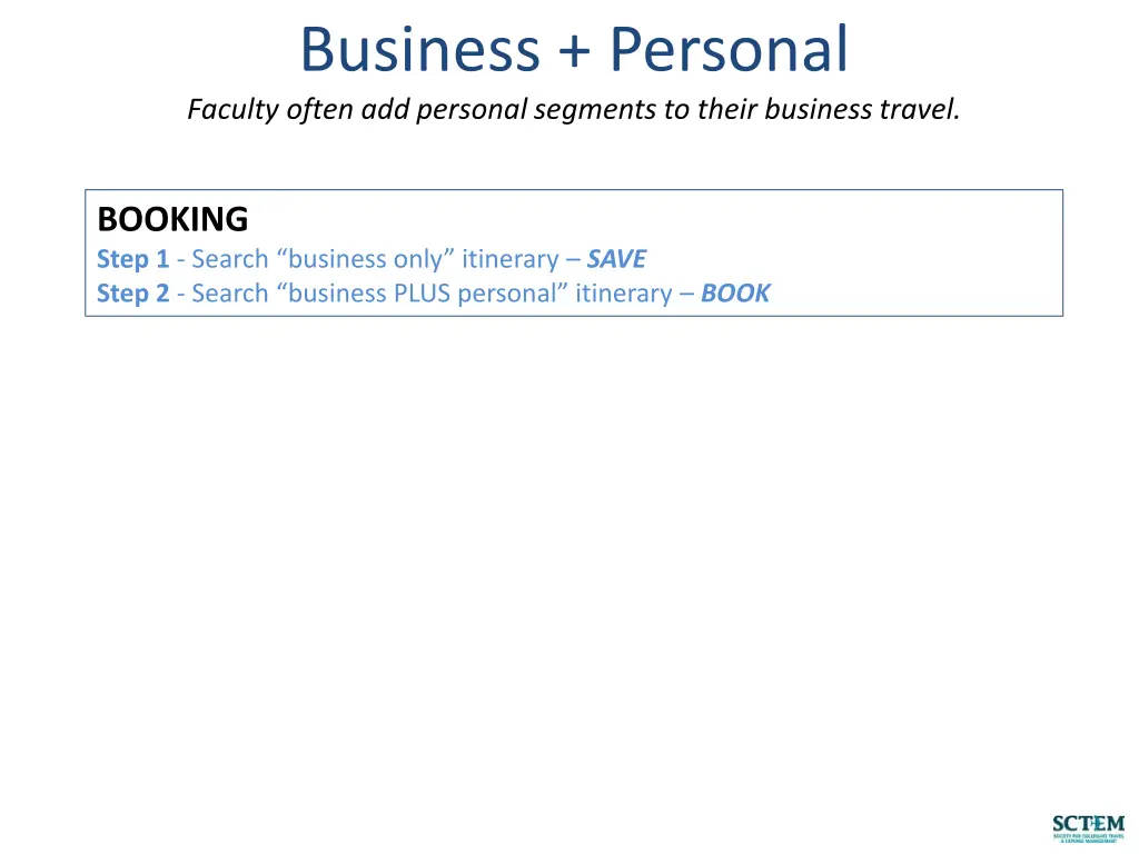 business personal faculty often add personal