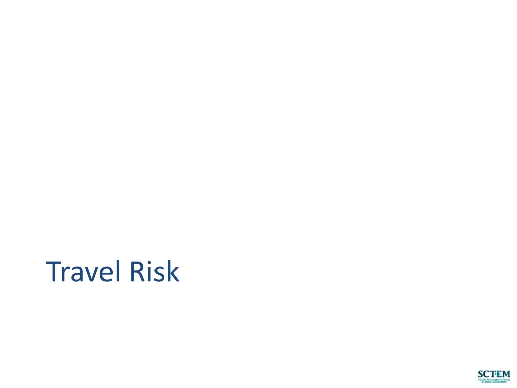 travel risk