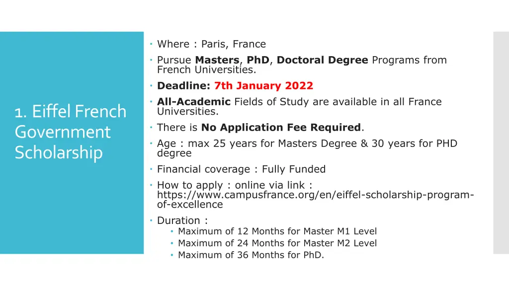 where paris france pursue masters phd doctoral