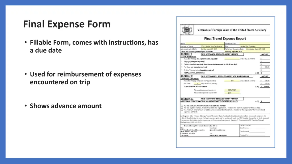 final expense form