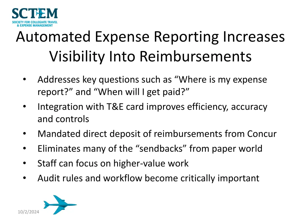 automated expense reporting increases visibility