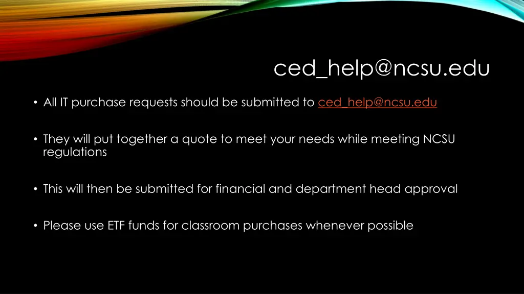 ced help@ncsu edu