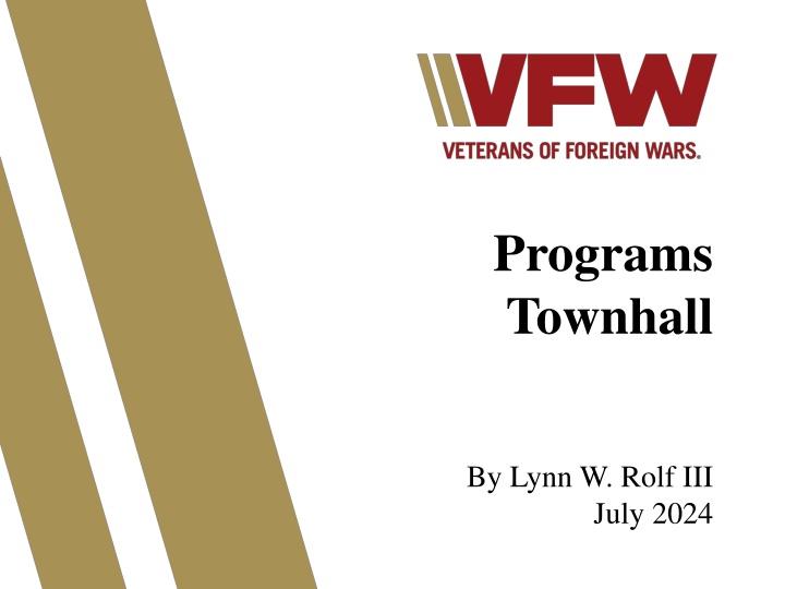 programs townhall