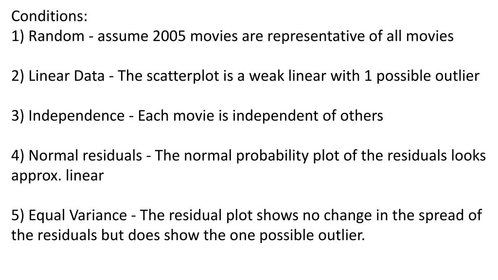 conditions 1 random assume 2005 movies