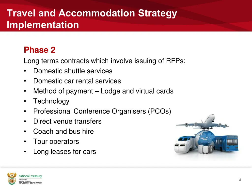 travel and accommodation strategy implementation 1