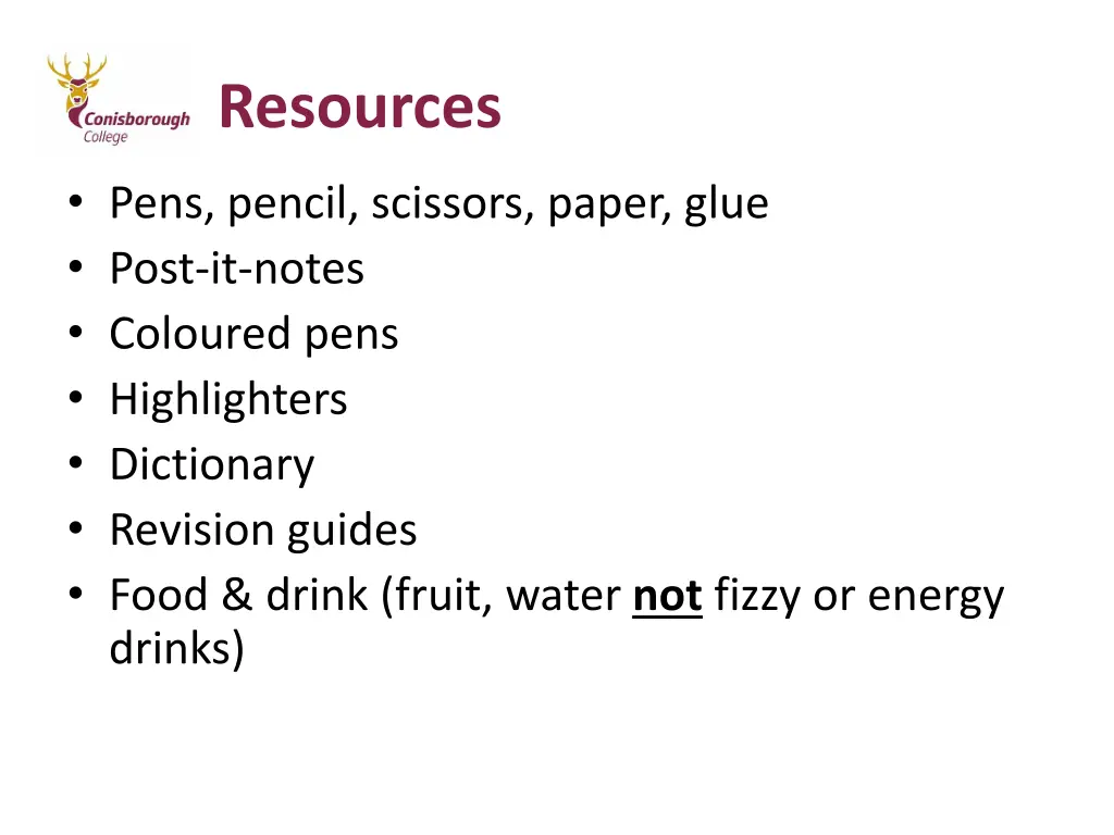 resources