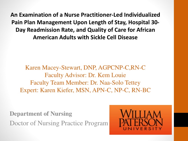 an examination of a nurse practitioner