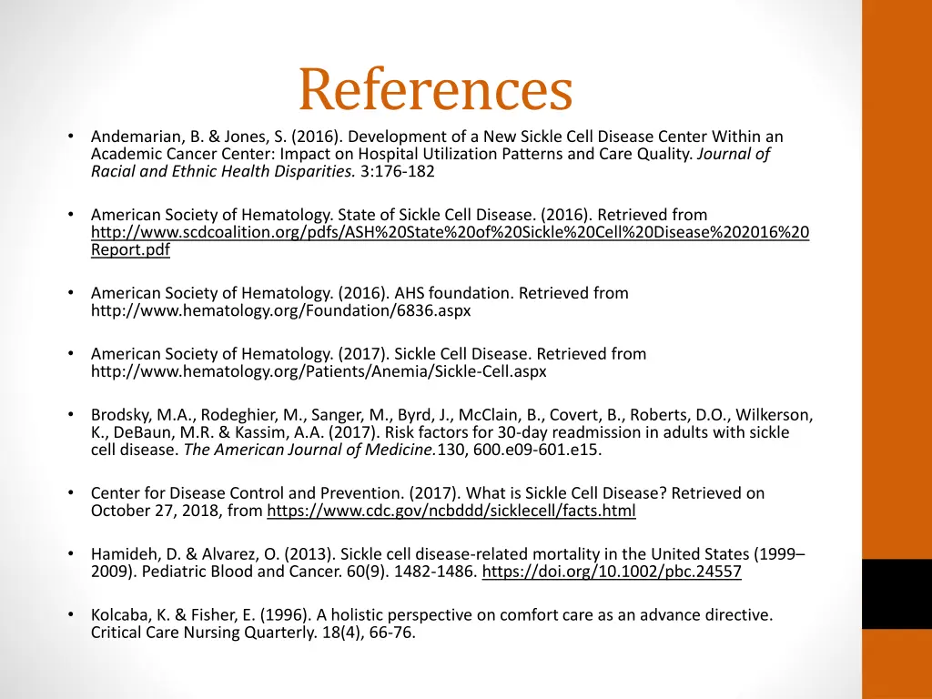 references