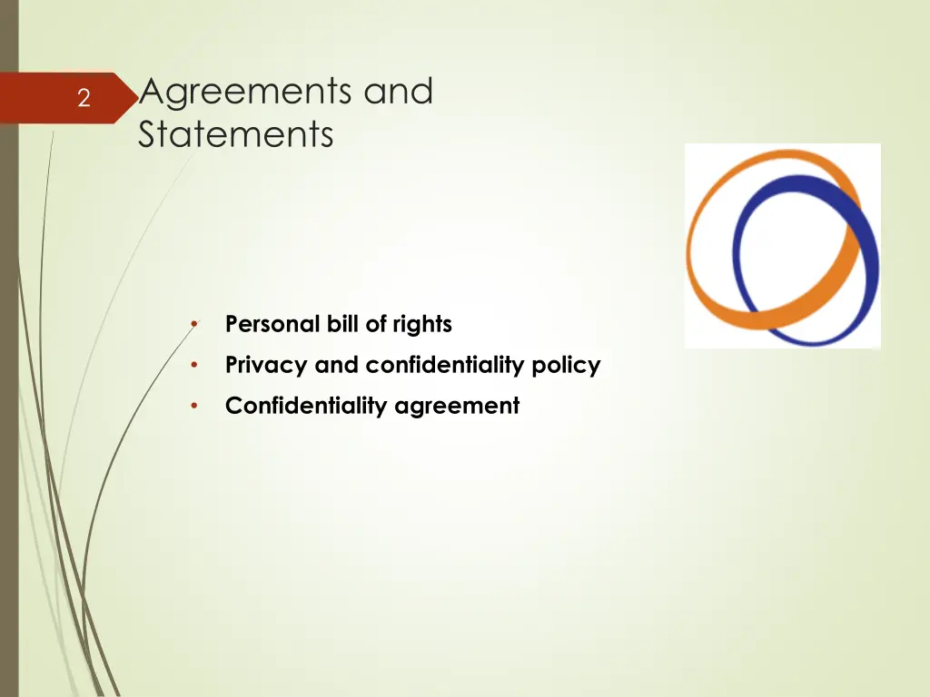 agreements and statements