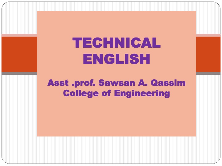 technical technical english english