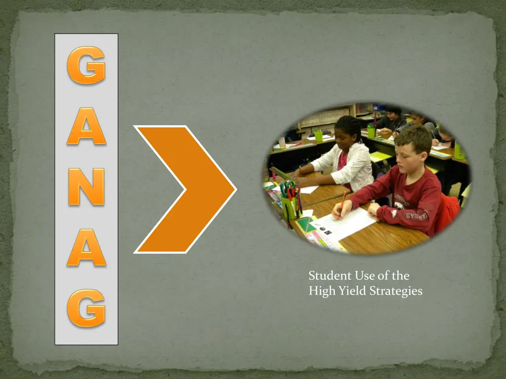 student use of the high yield strategies