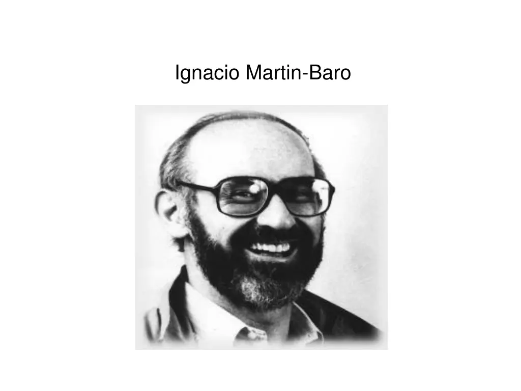 ignacio martin baro