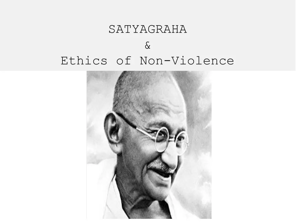 satyagraha